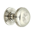 Preston Small 32mm Cupboard Knob Polished Nickel-Cupboard Knobs-Yester Home