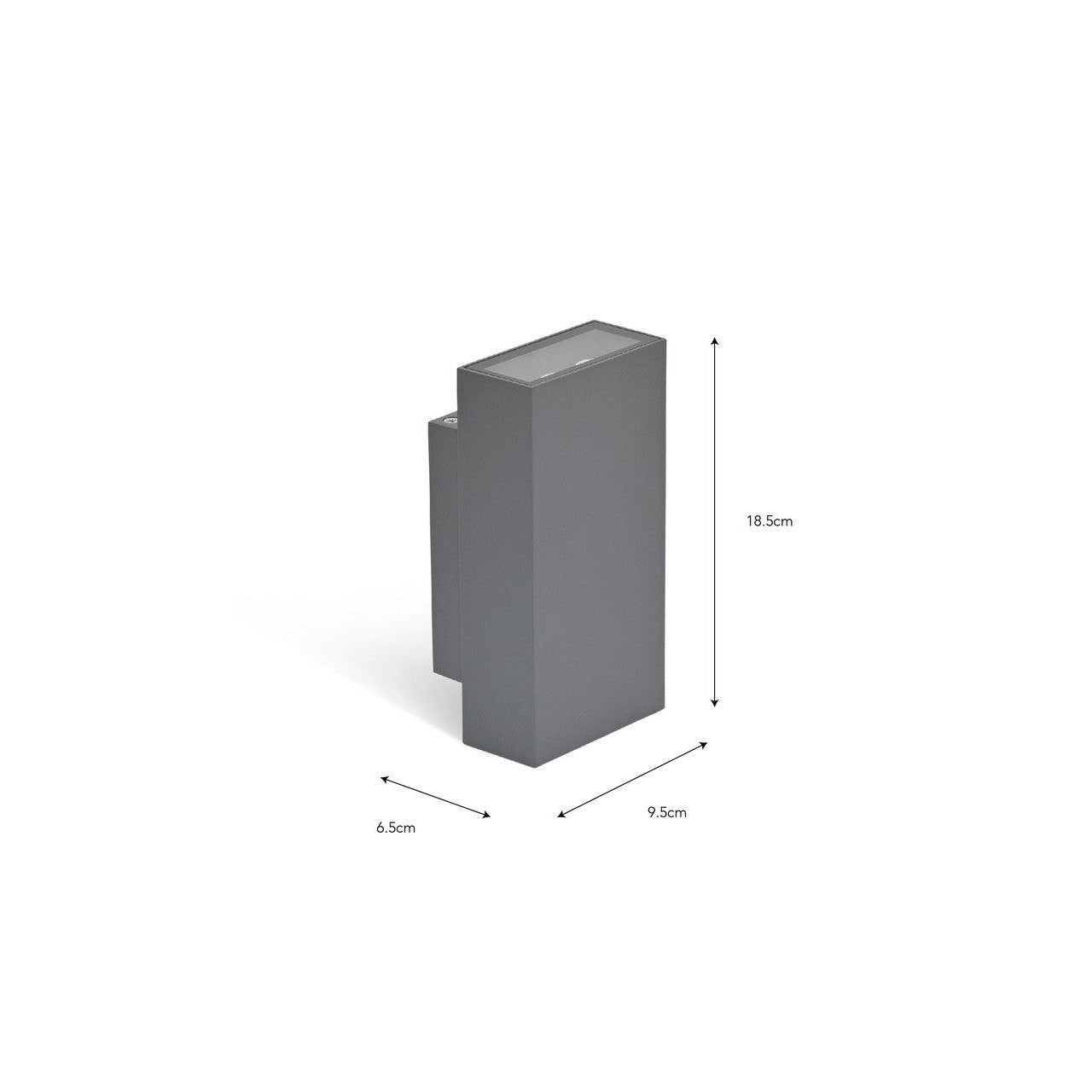 Priors Outdoor Up and Down Light | Aluminium - Outdoor Lighting - Garden Trading - Yester Home