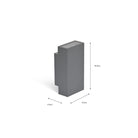 Priors Outdoor Up and Down Light | Aluminium - Outdoor Lighting - Garden Trading - Yester Home