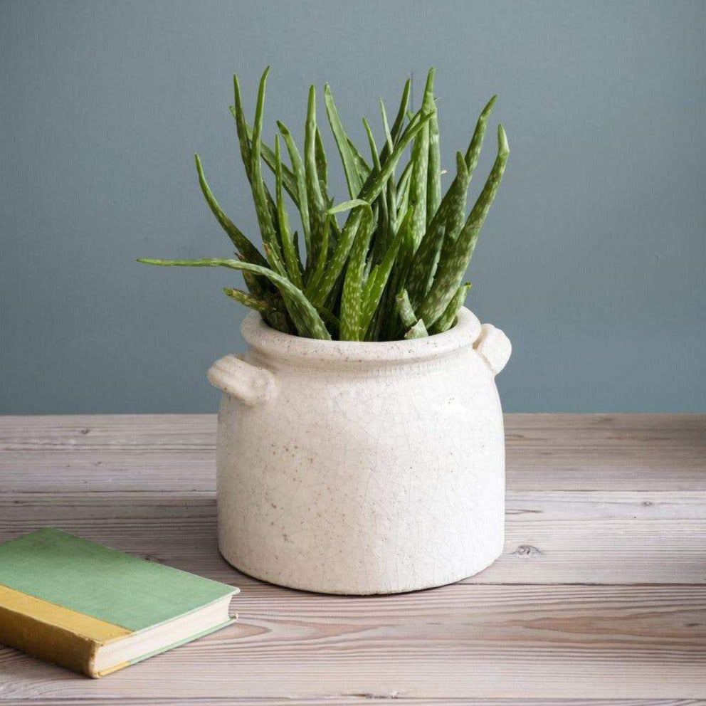 Ravello Pot with Handles-Plant Pots-Yester Home