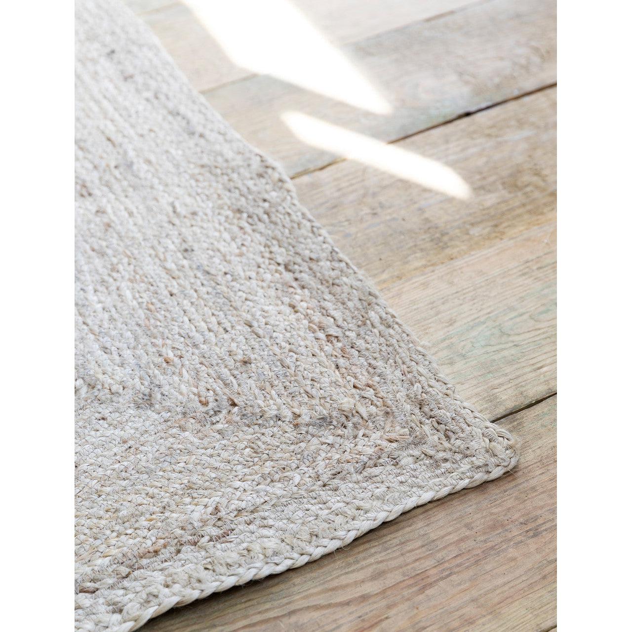 Rectangular Jute Rug 120x180cm-Rugs & Runners-Yester Home