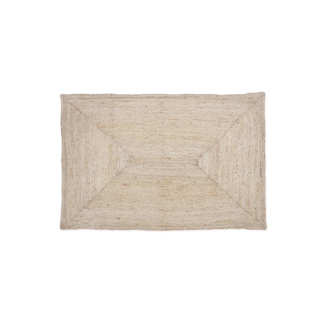 Rectangular Jute Rug 120x180cm-Rugs & Runners-Yester Home