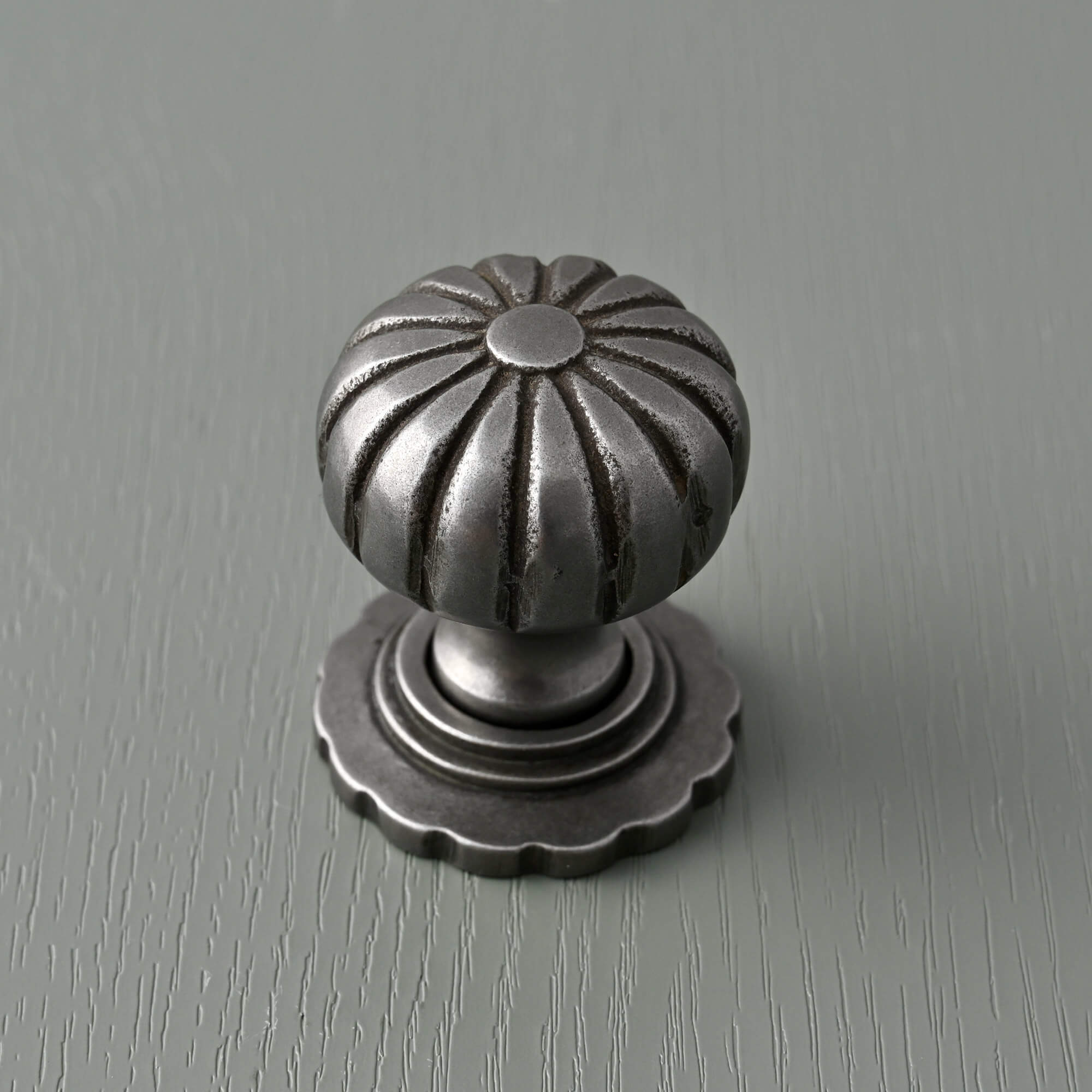 Reeded Cup Pull & Cabinet Knobs | Iron - Cabinet Handles - Yester Home - Yester Home