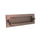 Regency Knocker Postal Plate 250mm Aged Bronze-Finger Plates & Letter Plates-Yester Home