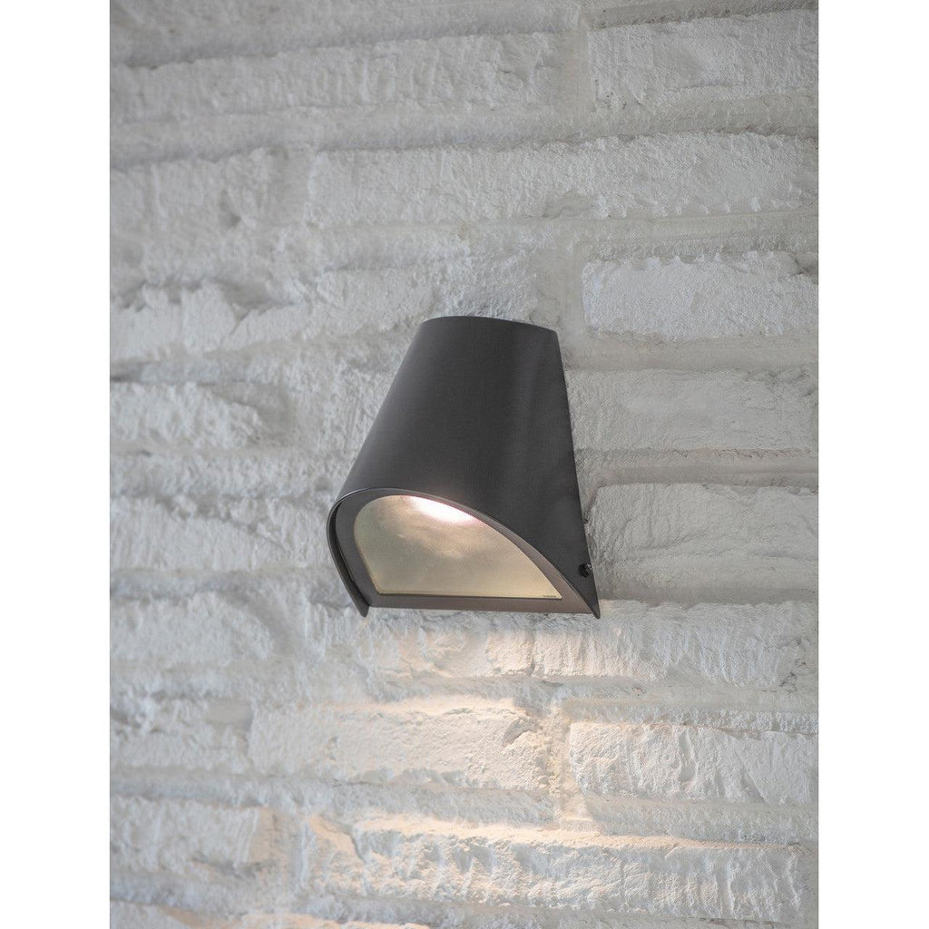 Regent Funnel Light in Carbon-Outdoor Lighting-Yester Home