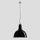 Retro Large Pendant - 17 Inch - Black-Ceiling Lights-Yester Home
