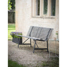 Richmond Bench | Carbon - Outdoor Chairs & Loungers - Garden Trading - Yester Home