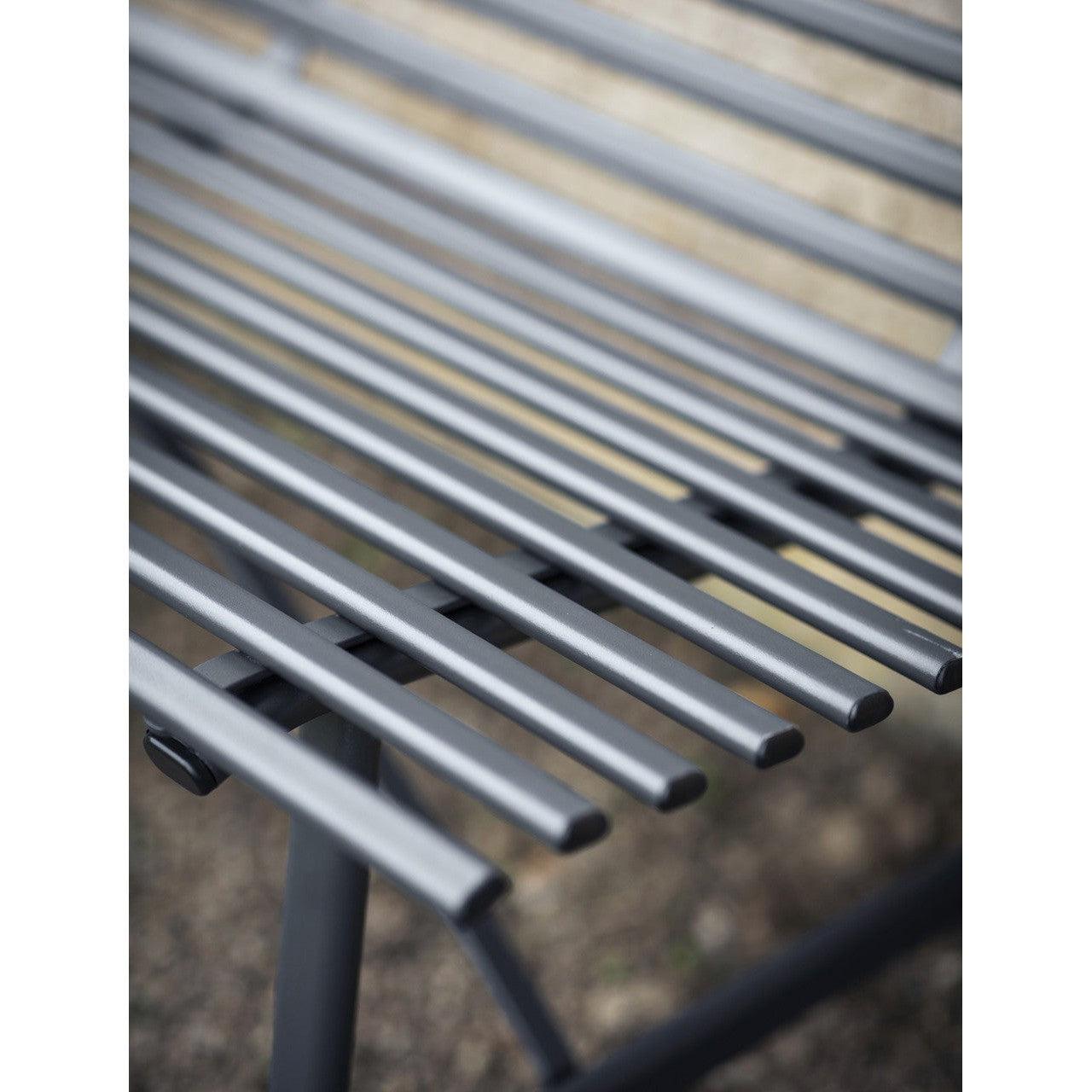 Richmond Bench | Carbon - Outdoor Chairs & Loungers - Garden Trading - Yester Home