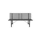 Richmond Bench | Carbon - Outdoor Chairs & Loungers - Garden Trading - Yester Home