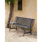 Richmond Bench | Carbon - Outdoor Chairs & Loungers - Garden Trading - Yester Home