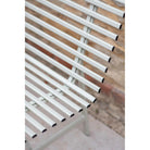 Richmond Bench in Clay - Steel-Outdoor Chairs & Loungers-Yester Home