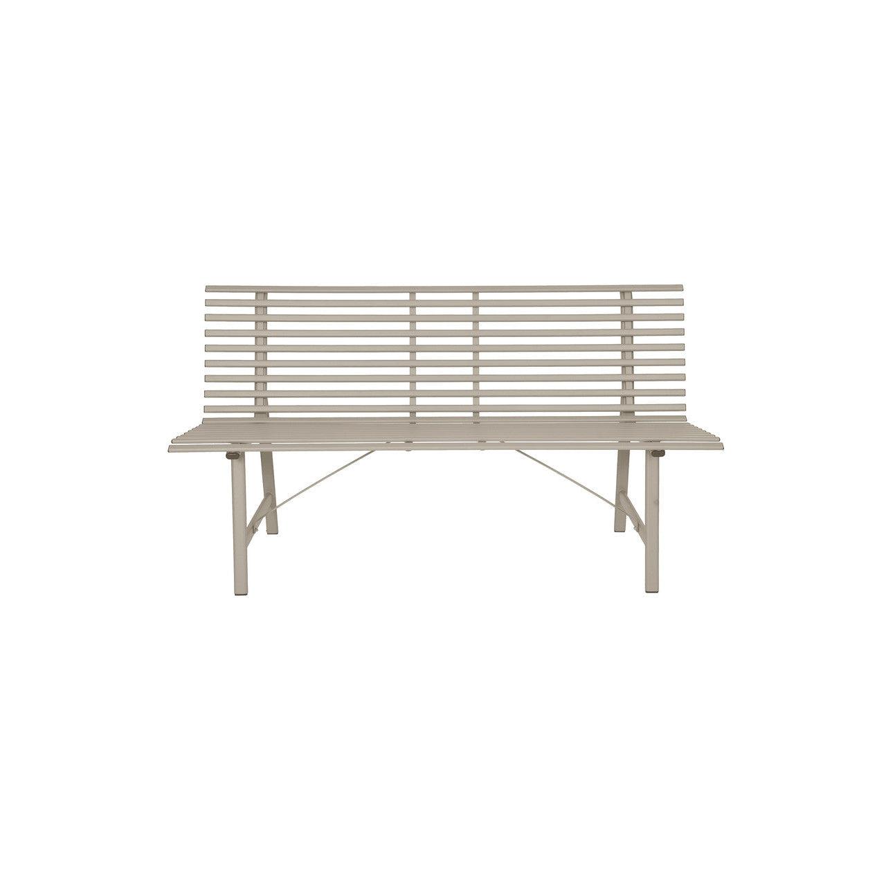 Richmond Bench in Clay - Steel-Outdoor Chairs & Loungers-Yester Home