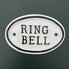 Ring Bell Door Sign · 10 x 5cm ·-Front Door Signs-Yester Home