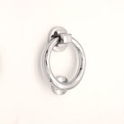 Ring Door Knocker 110mm Polished Chrome-Door Knockers-Yester Home