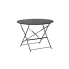 Rive Droite Bistro Table, Large in Carbon-Bistro Furniture & Sets-Yester Home