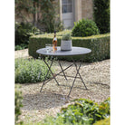 Rive Droite Bistro Table, Large in Carbon-Bistro Furniture & Sets-Yester Home