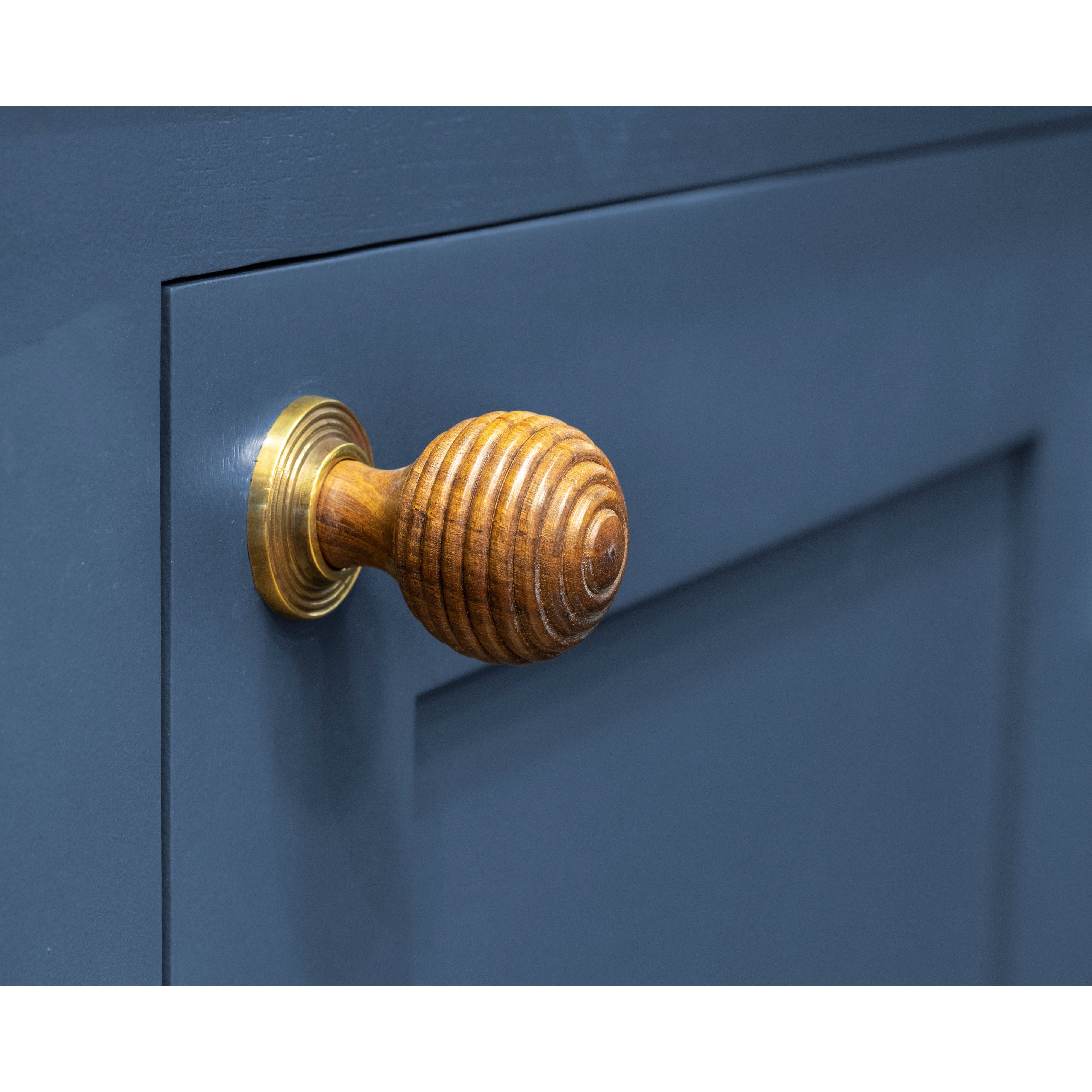 Rosewood and AB Beehive Cabinet Knob 35mm | From The Anvil-Cabinet Knobs-Yester Home