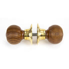 Rosewood and PB Cottage Mortice/Rim Knob Set - Small | From The Anvil - Mortice Knobs - From The Anvil - Yester Home