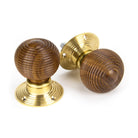 Rosewood and PB Cottage Mortice/Rim Knob Set - Small | From The Anvil - Mortice Knobs - From The Anvil - Yester Home