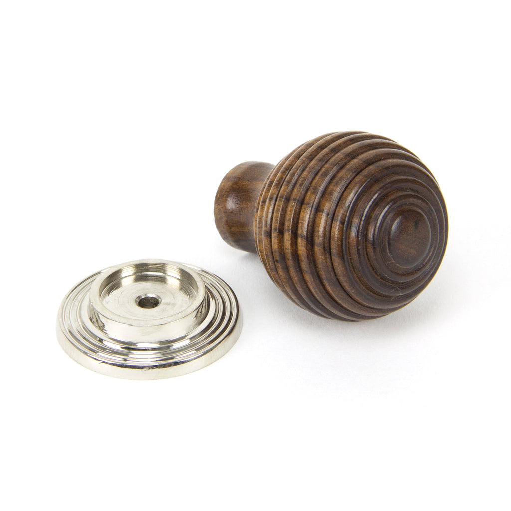 Rosewood and PN Beehive Cabinet Knob 38mm | From The Anvil-Cabinet Knobs-Yester Home
