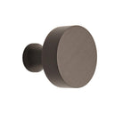 Round Cupboard Knob Gunmetal Grey-Cupboard Knobs-Yester Home