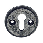 Round EscutcheonPewter-Pewter Escutcheons & Thumbturns-Yester Home