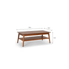 Rowley Coffee Table | Mahogany - Coffee & Side Tables - Garden Trading - Yester Home