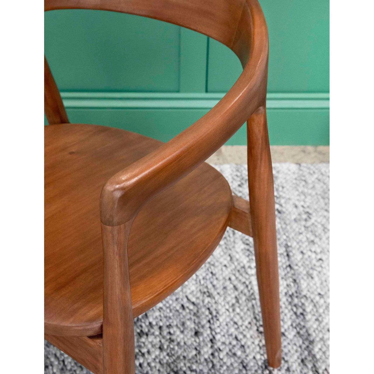 Rowley Dining Chair | Mahogany - Dining Chairs & Benches - Garden Trading - Yester Home