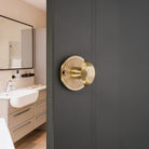 Beehive Turn & Release Satin Brass - Thumbturn - Spira Brass - Yester Home