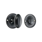 Slimline Turn & Release Matt Black - Thumbturn - Spira Brass - Yester Home