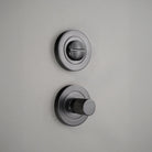 Connaught Knurled Turn & Release Matt Black - Thumbturn - Spira Brass - Yester Home