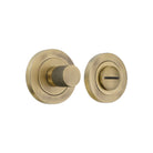 Connaught Knurled Turn & Release Matt Antique - Thumbturn - Spira Brass - Yester Home
