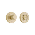 Connaught Knurled Turn & Release Satin Brass - Thumbturn - Spira Brass - Yester Home