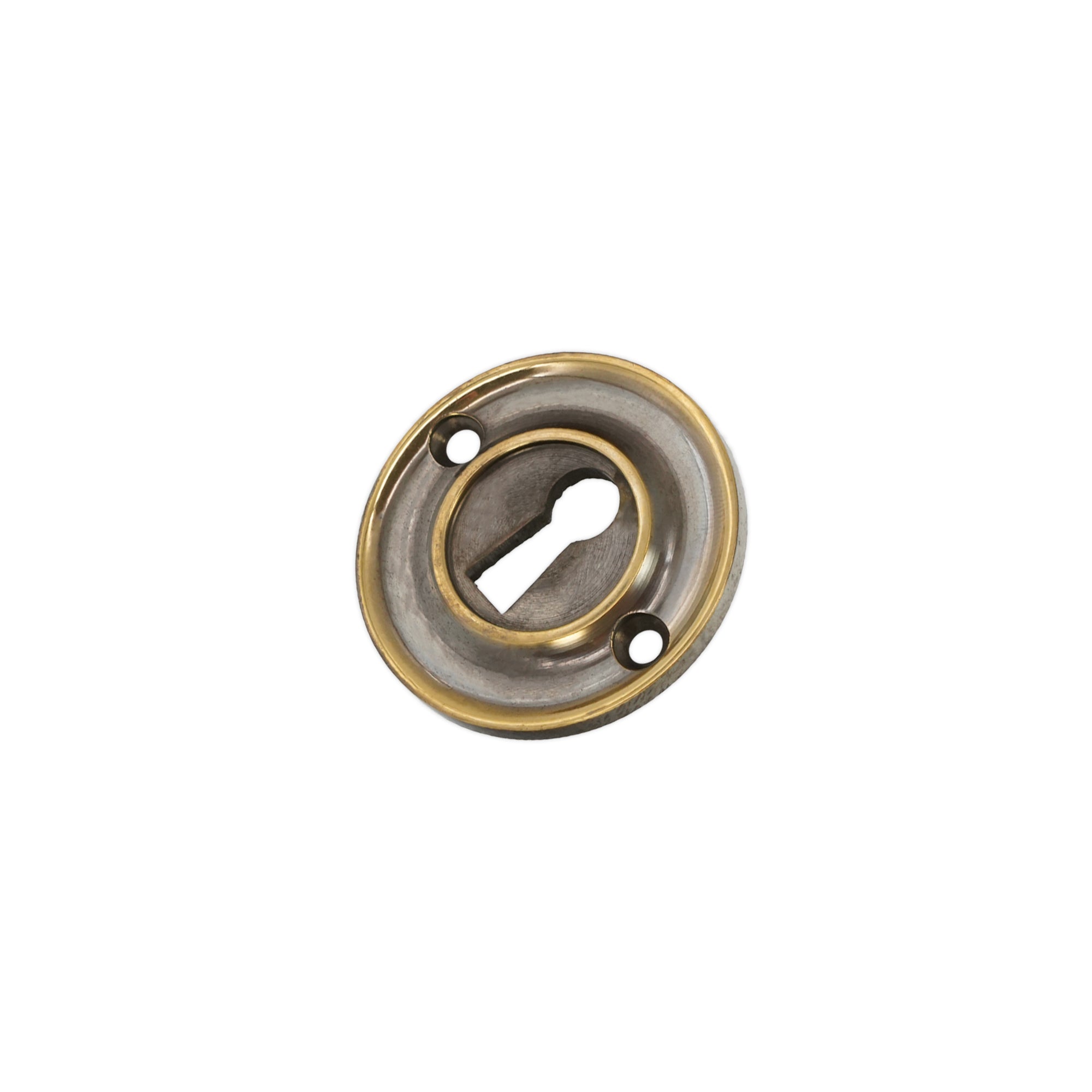Slimline Standard Escutcheon Aged Brass - Escutcheon - Spira Brass - Yester Home