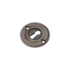 Slimline Standard Escutcheon Matt Antique - Escutcheon - Spira Brass - Yester Home
