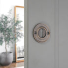 Slimline Standard Escutcheon Matt Antique - Escutcheon - Spira Brass - Yester Home