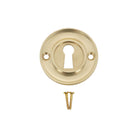 Slimline Standard Escutcheon Polished Brass - Escutcheon - Spira Brass - Yester Home
