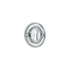Slimline Standard Escutcheon Polished Chrome - Escutcheon - Spira Brass - Yester Home