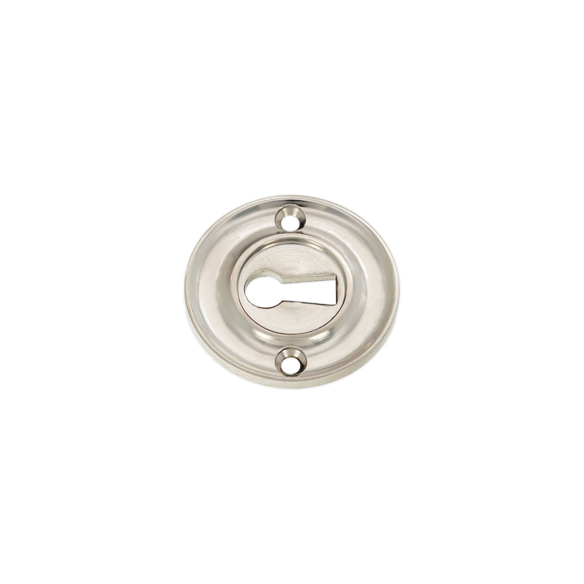 Slimline Standard Escutcheon Polished Nickel - Escutcheon - Spira Brass - Yester Home