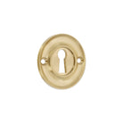Slimline Standard Escutcheon Satin Brass - Escutcheon - Spira Brass - Yester Home