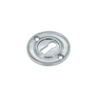 Slimline Standard Escutcheon Satin Chrome - Escutcheon - Spira Brass - Yester Home