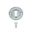 Slimline Standard Escutcheon Satin Chrome - Escutcheon - Spira Brass - Yester Home