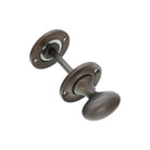 Slimline Turn & Release Aged Bronze - Thumbturn - Spira Brass - Yester Home