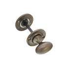 Slimline Turn & Release Matt Antique - Thumbturn - Spira Brass - Yester Home