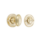 Slimline Turn & Release Polished Brass - Thumbturn - Spira Brass - Yester Home