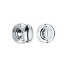 Slimline Turn & Release Polished Chrome - Thumbturn - Spira Brass - Yester Home