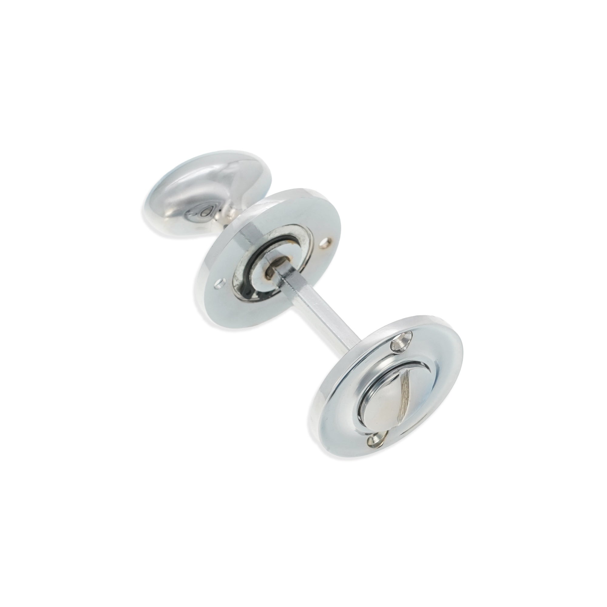 Slimline Turn & Release Polished Chrome - Thumbturn - Spira Brass - Yester Home