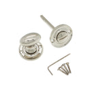 Slimline Turn & Release Polished Nickel - Thumbturn - Spira Brass - Yester Home