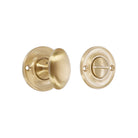 Slimline Turn & Release Satin Brass - Thumbturn - Spira Brass - Yester Home