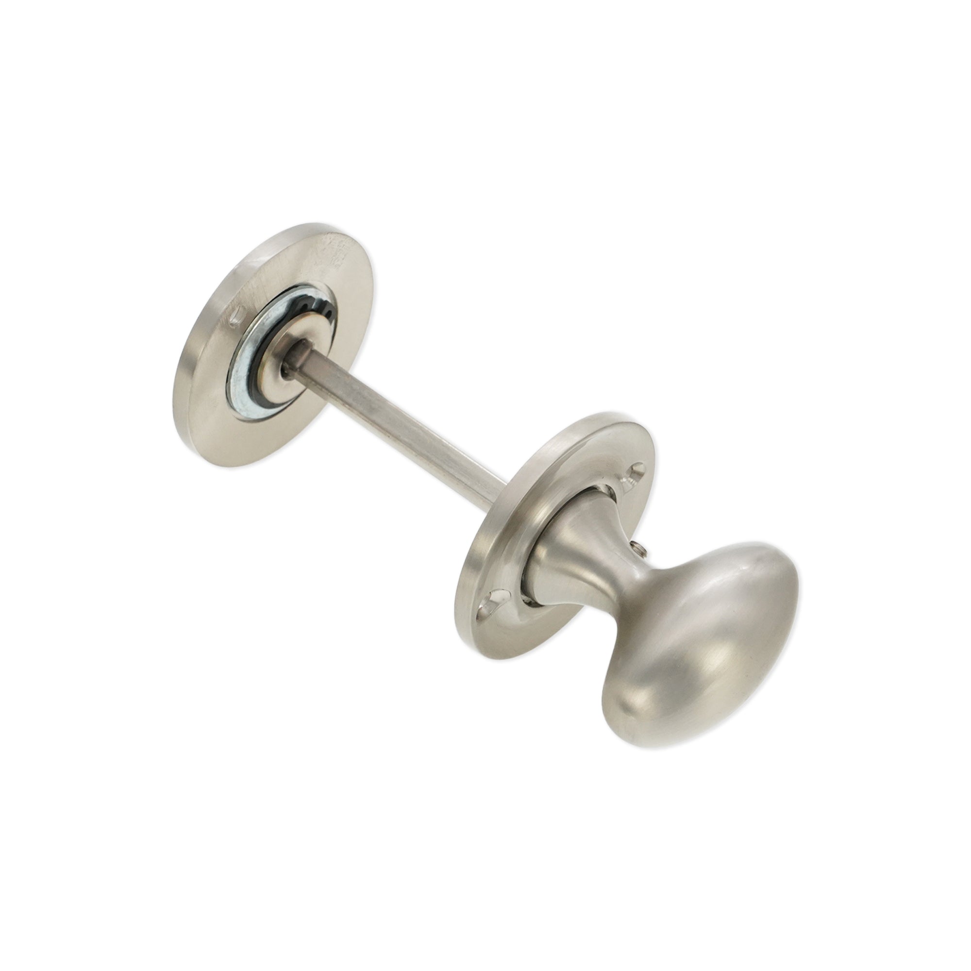 Slimline Turn & Release Satin Nickel - Thumbturn - Spira Brass - Yester Home